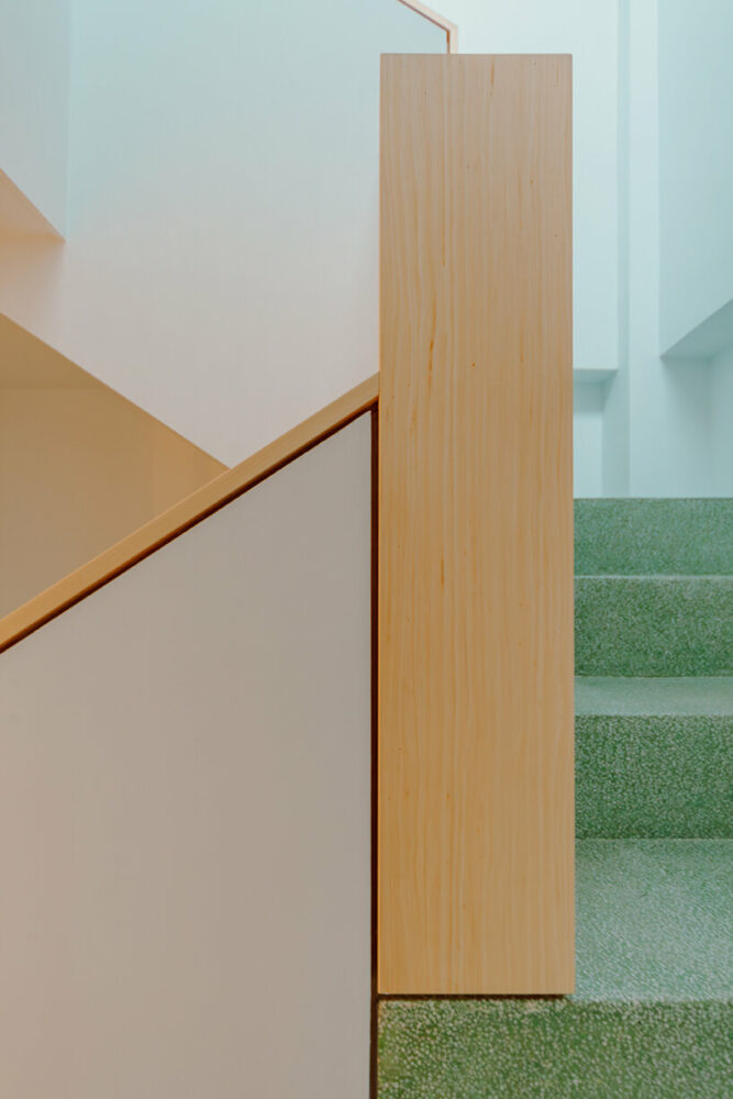 a tapestry-like facade made of clay bricks weaves across paperfarm’s veil house in taiwan