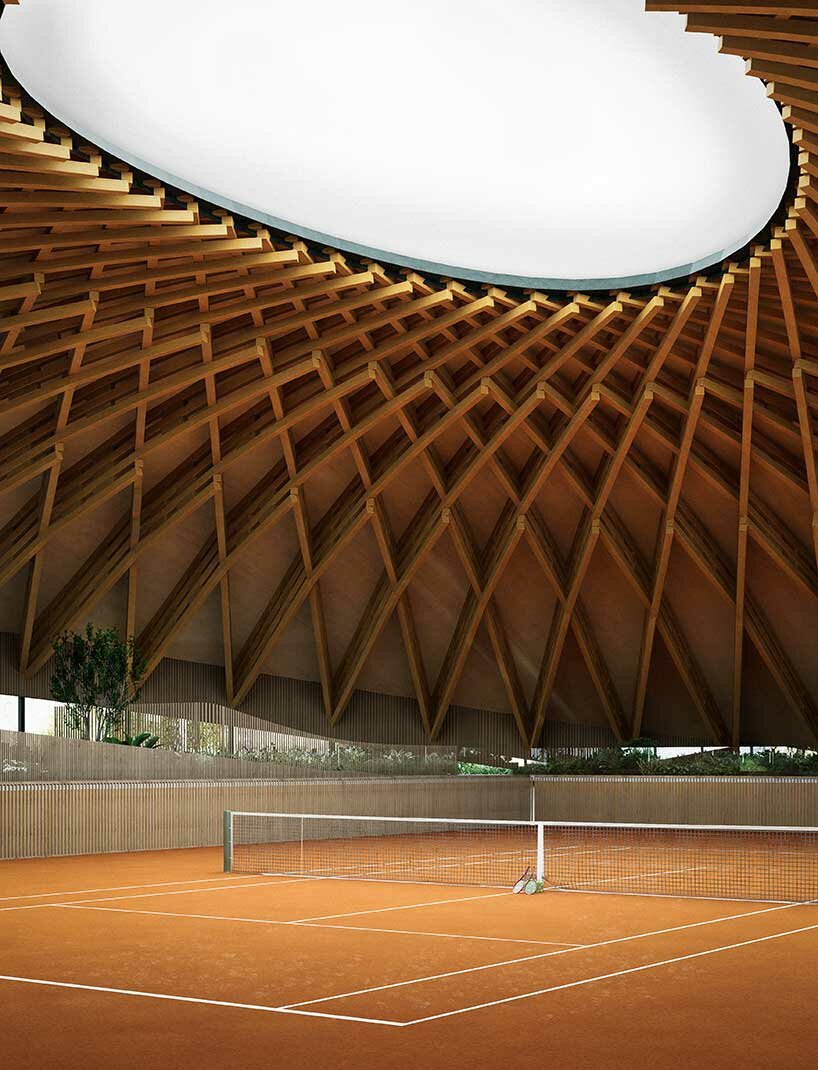 victor ortiz tennis court