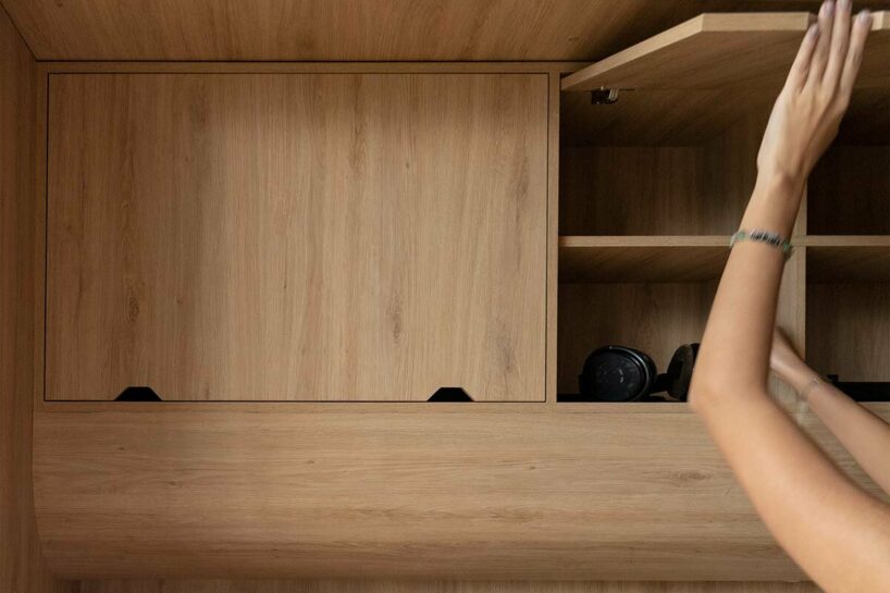 a reconfigurable apartment is built within bjarke ingels’ pixelated tower in ecuador