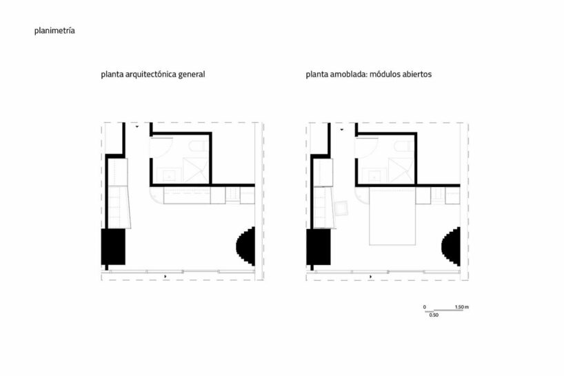 a reconfigurable apartment is built within bjarke ingels’ pixelated tower in ecuador