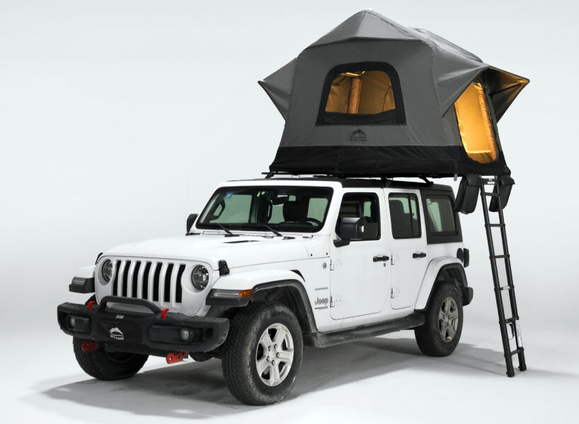 air cruiser tent car roof cinch wild land