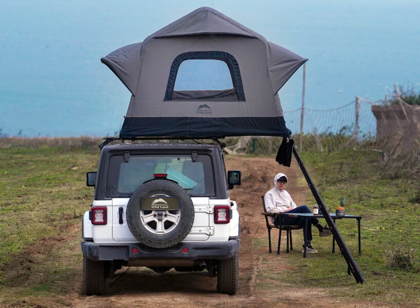 air cruiser tent car roof cinch wild land