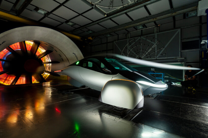 aptera solar electric car pininfarina wind tunnel