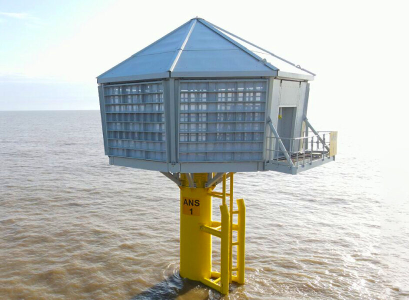 artificial bird nests nearshore wind farm ørsted red7marine