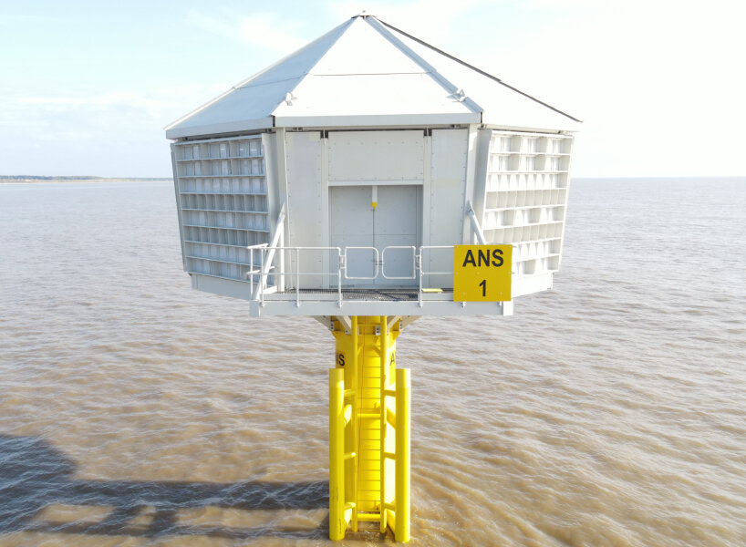 artificial bird nests nearshore wind farm ørsted red7marine