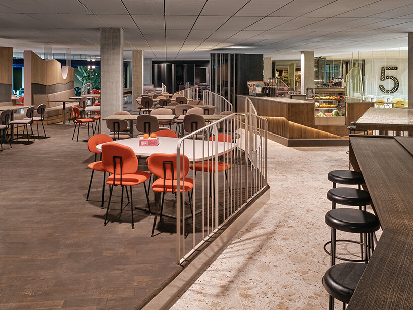 studio modijefsky brings playgrounds & immersive dining to booking.com city campus