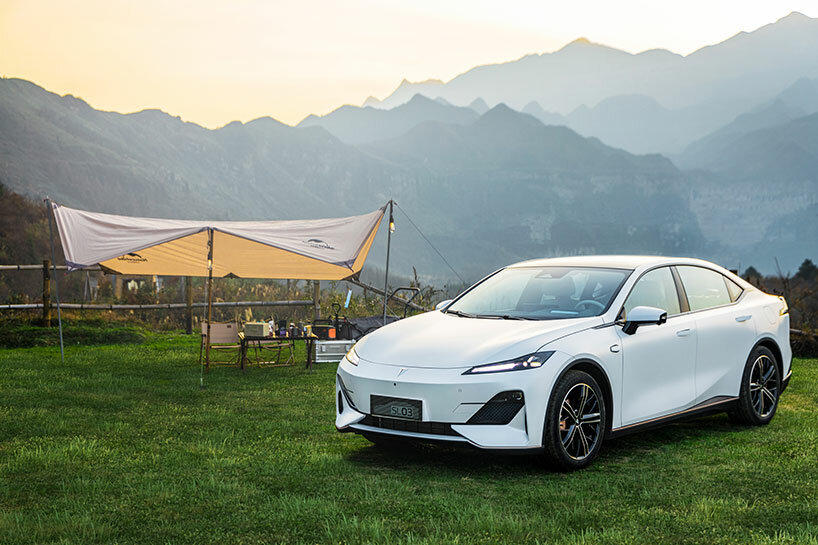 deepal changan SL03 goes full-electric with battery, hydrogen-fuel or hybrid drives