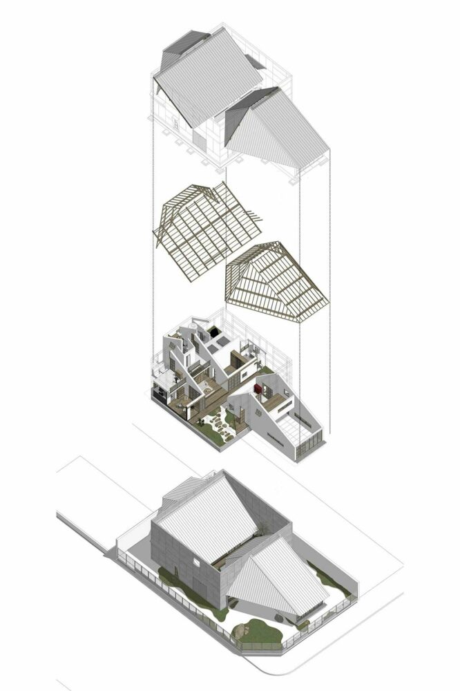 exploded axonometric