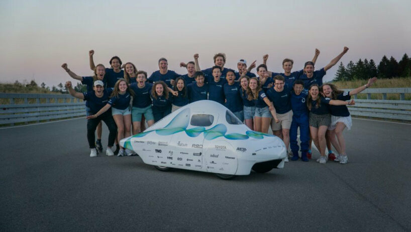 eco-runner team sets new guinness record for long-distance trip with hydrogen-powered car