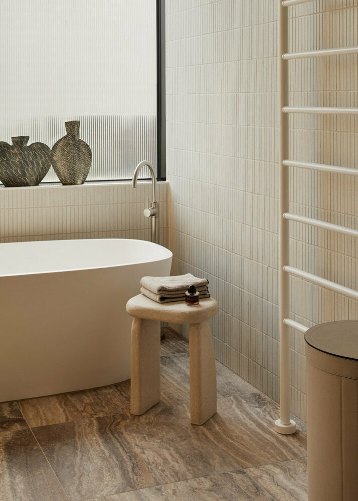 edition office balances heavy concrete fenwick homes with delicate copper screens