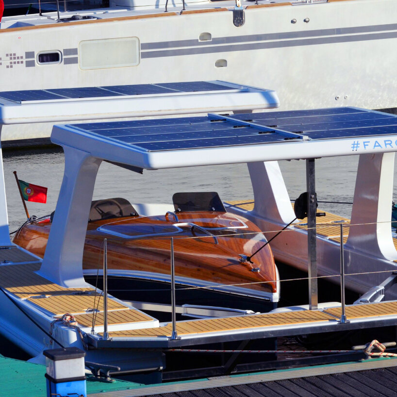 faroboats faro powerdock solar docking station