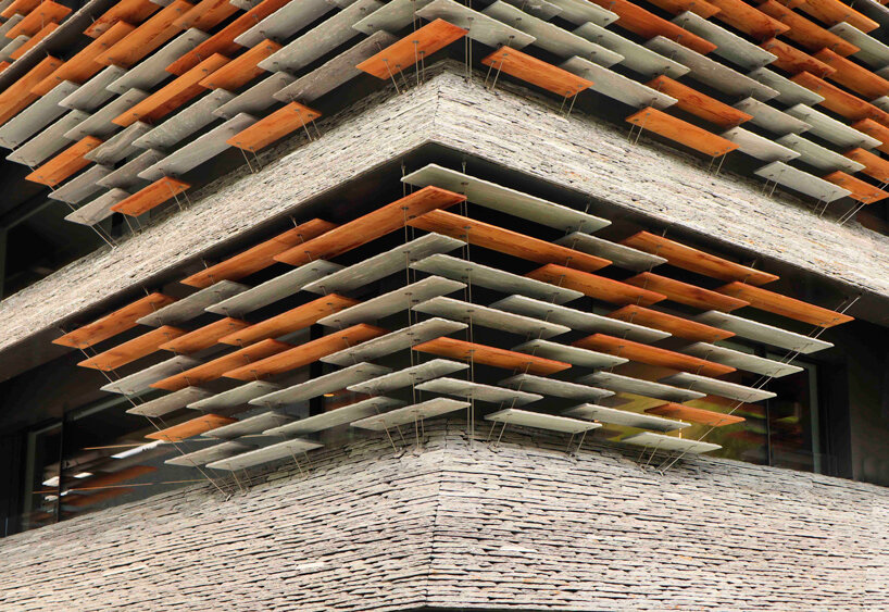 kengo kuma blends tradition with contemporary elements for haus balma in vals, switzerland