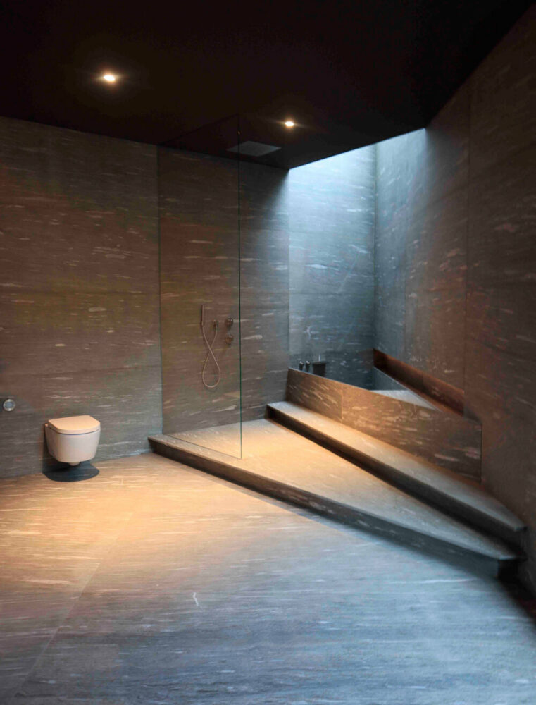 kengo kuma blends tradition with contemporary elements for haus balma in vals, switzerland