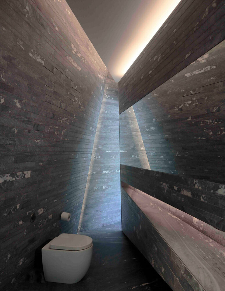 kengo kuma blends tradition with contemporary elements for haus balma in vals, switzerland