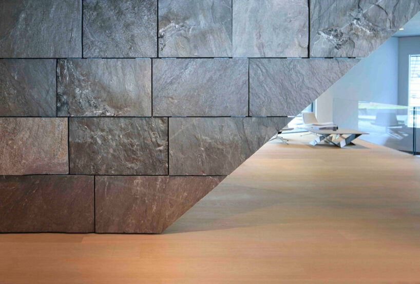 kengo kuma blends tradition with contemporary elements for haus balma in vals, switzerland