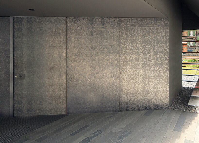 kengo kuma blends tradition with contemporary elements for haus balma in vals, switzerland