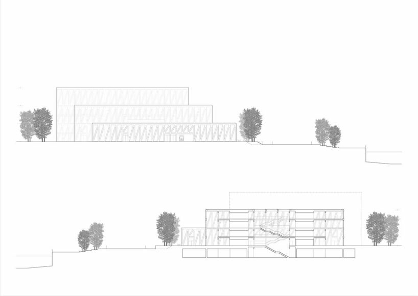 cross section & elevation