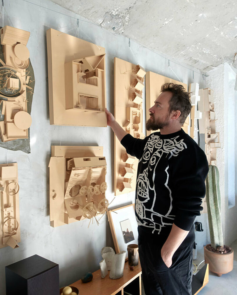 ludwig godefroy’s home renovation in mexico allows lush garden to take center stage