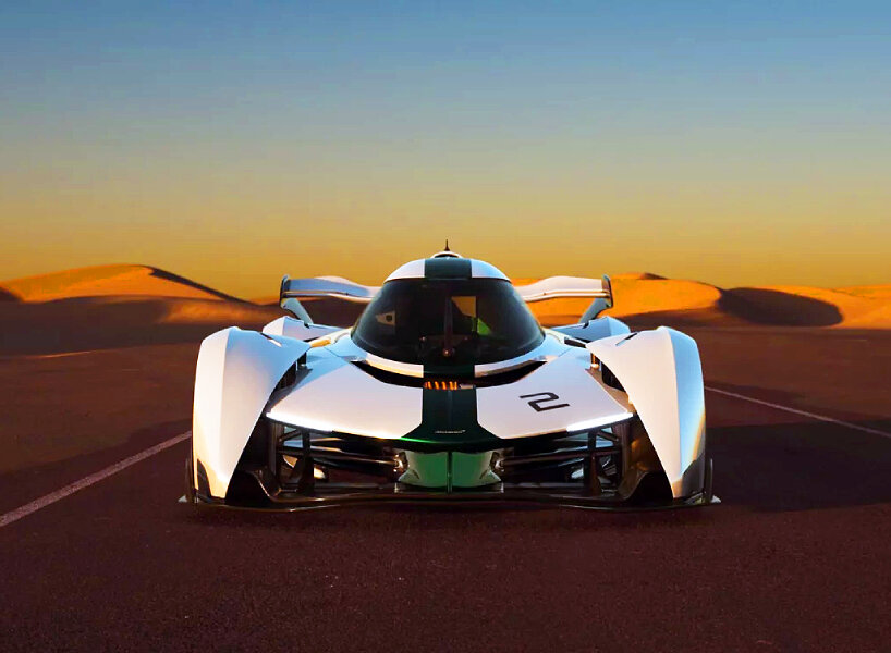 mclaren solus gt racetrack car video game