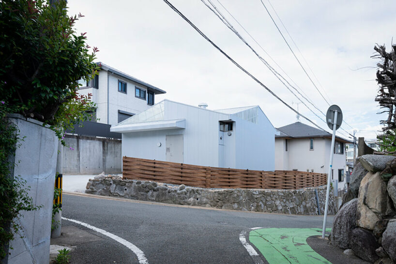 micelle tops house in japan with translucent membrane to control outside temperatures