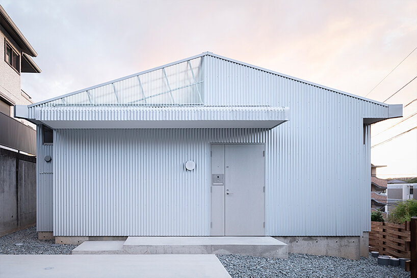 micelle tops house in japan with translucent membrane to control outside temperatures