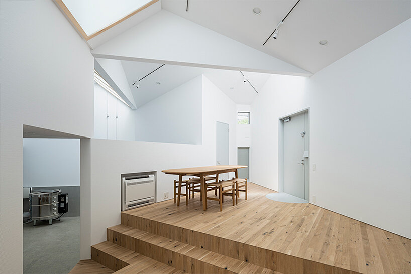 micelle tops house in japan with translucent membrane to control outside temperatures