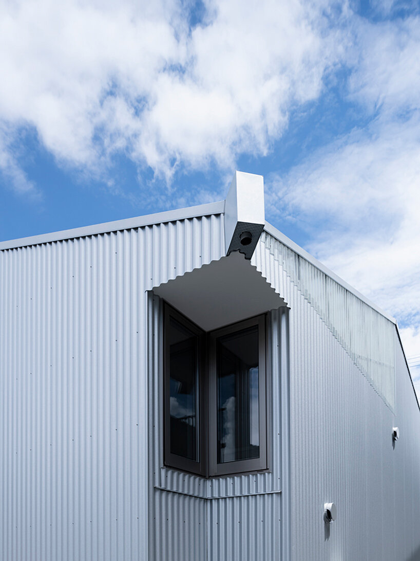 micelle tops house in japan with translucent membrane to control outside temperatures