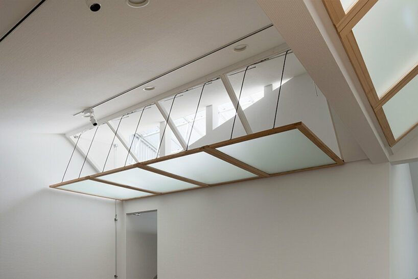 micelle tops house in japan with translucent membrane to control outside temperatures