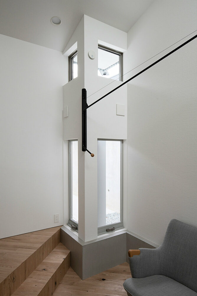 micelle tops house in japan with translucent membrane to control outside temperatures