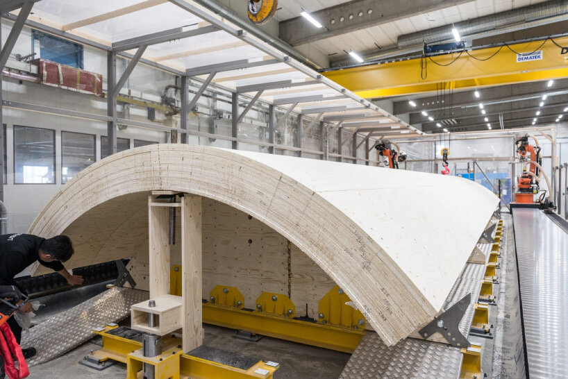 modvion world's tallest wooden wind turbine