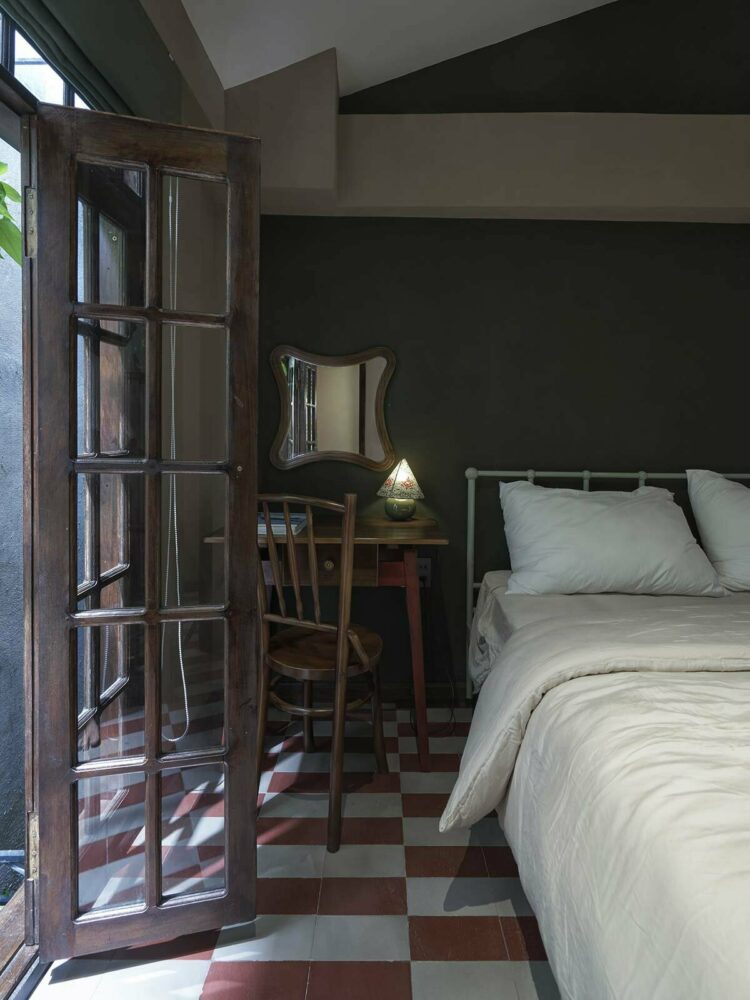 limdim studio brings modern design to vietnamese alley house with ngâu restoration