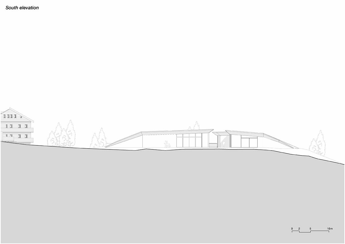 south elevation