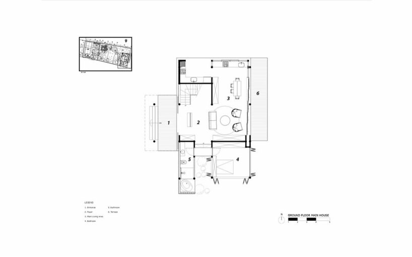 main house ground floor plan