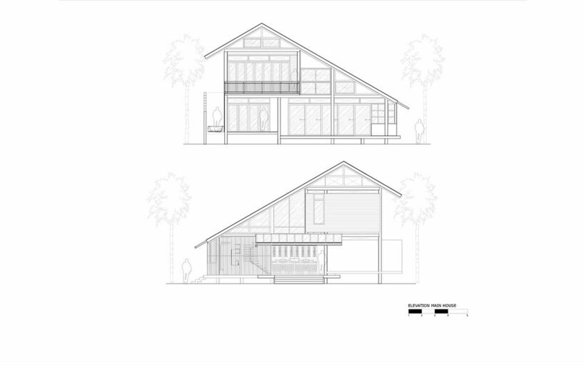 main house elevations