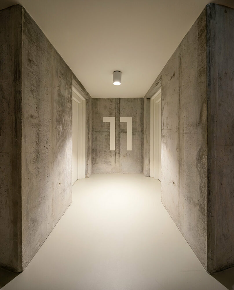 11th floor corridor view