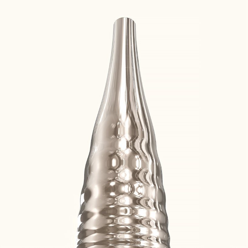 mathieu lehanneur paris 2024 torch steel