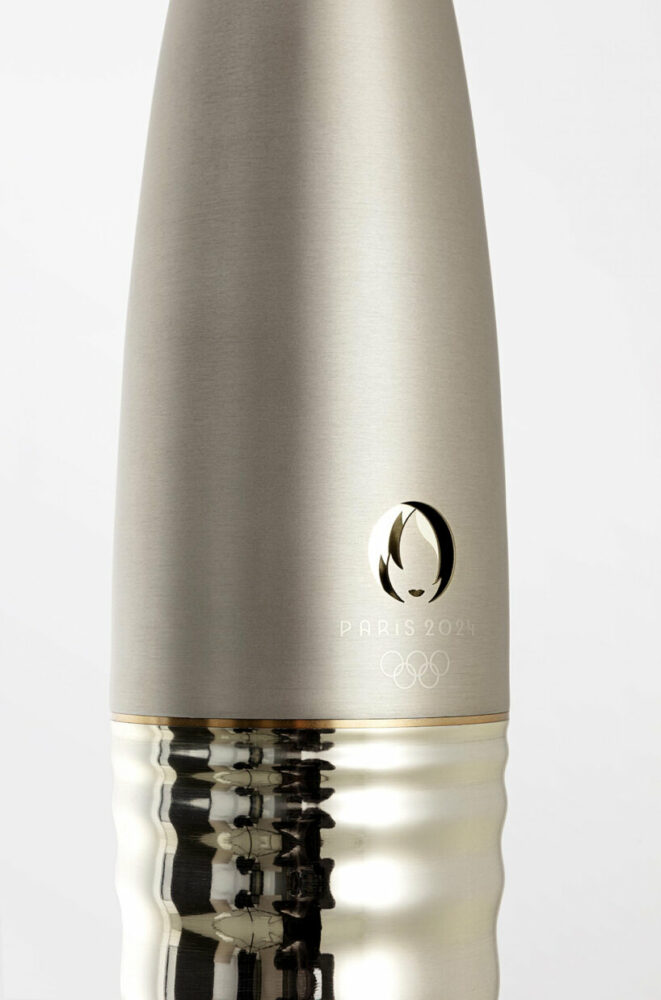 mathieu lehanneur paris 2024 torch steel