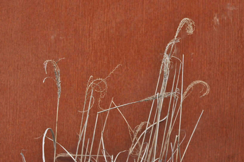 detail - corten steel materiality