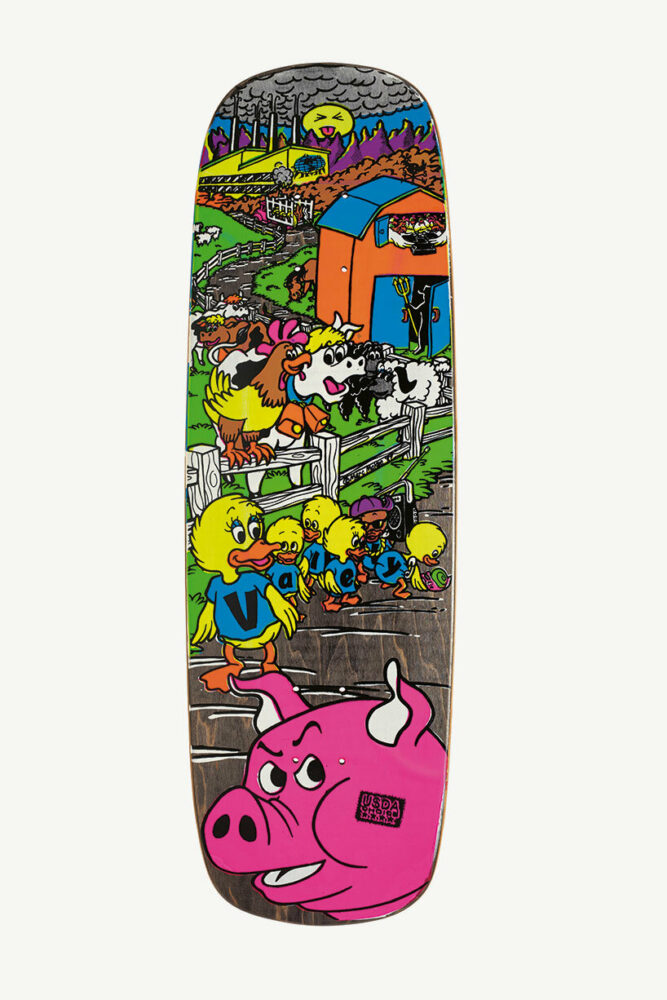 Mike Vallely pro model, 1989 | image by Caleb J. Adams