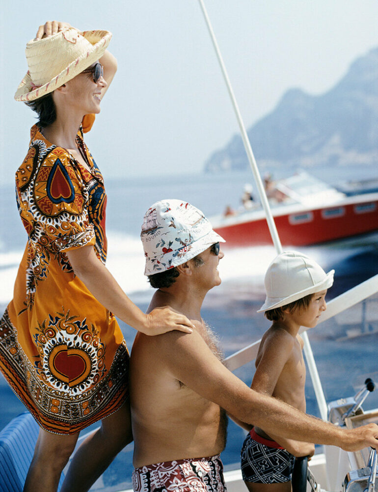 louis vuitton gathers slim aarons’ italian riviera photographs from 1960-80 in new book