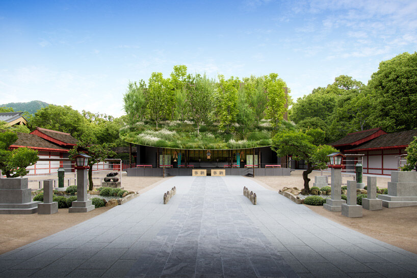 Temporary Hall for Dazaifu Tenmangu, Sou Fujimoto Architects © SFA