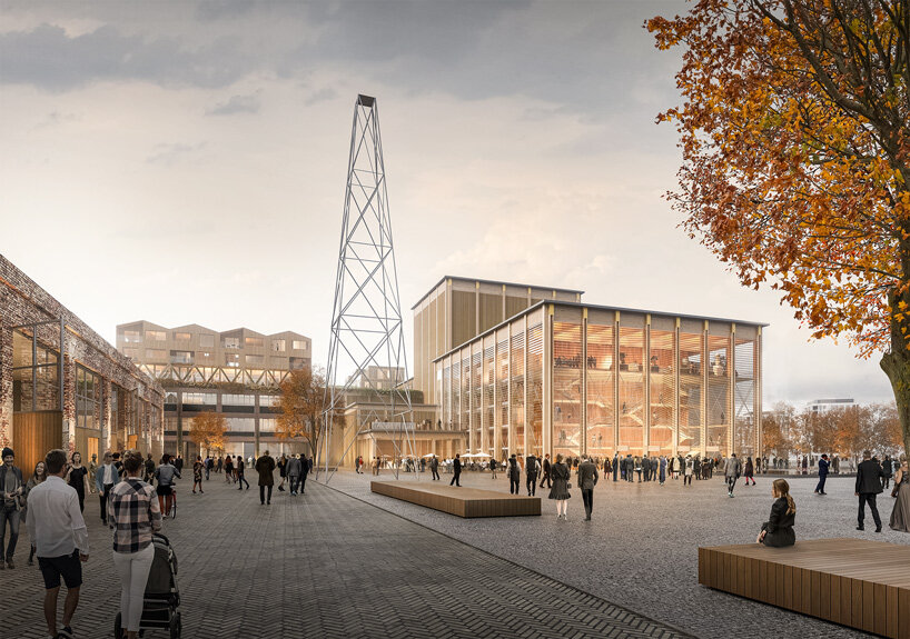 a+r architects and NL architects build demountable interim venue for staatstheater stuttgart