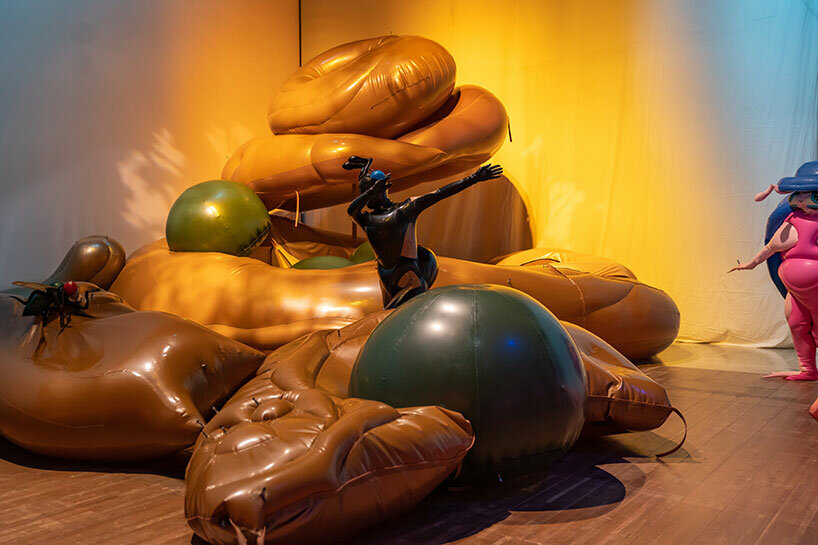 Saeborg, 'Cycle of L' performance at The Museum of Art, Kochi, 2020 | image © Taisuke Tsurui