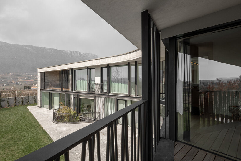 vernacular architecture twists with modern lines for modusarchitects' visibilio house in italy