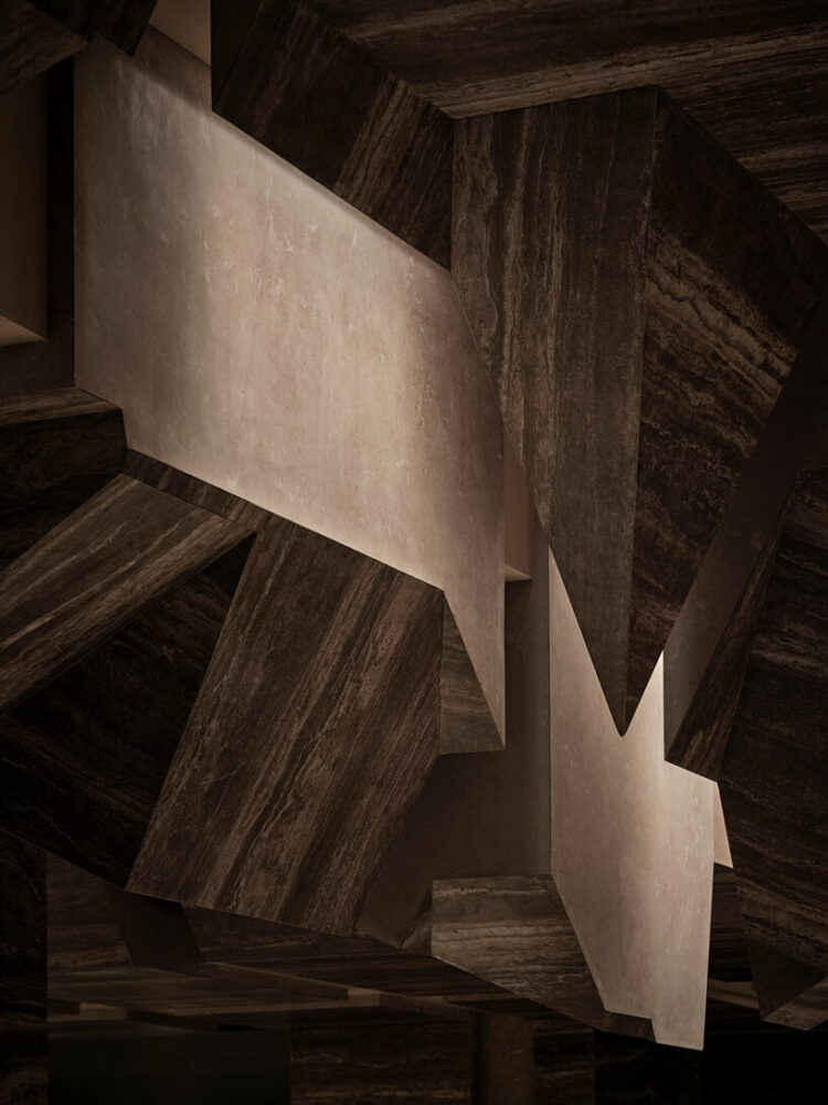 creatively concealing the lighting features