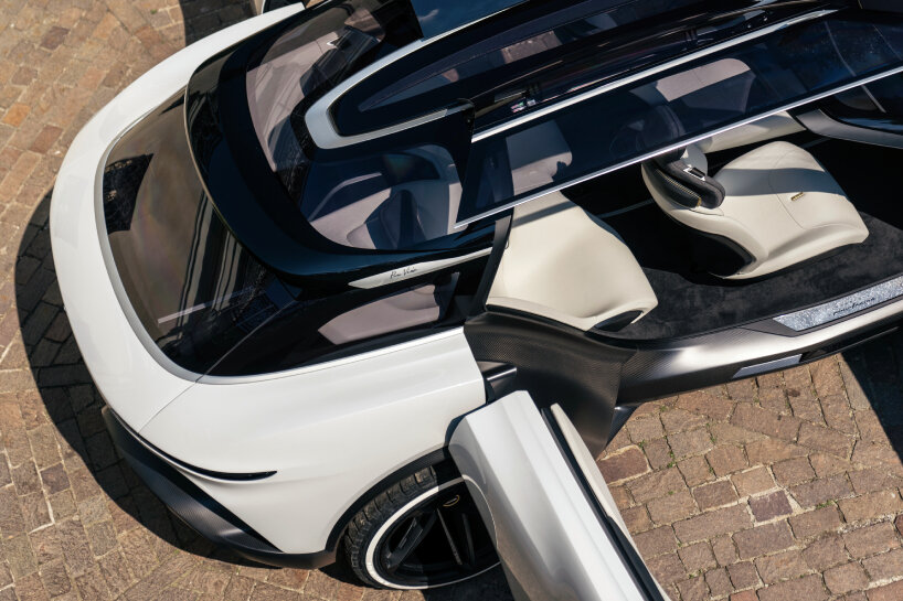 automobili pininfarina unveils electric luxury vehicle 'PURA vision' with panoramic glass roof - 2