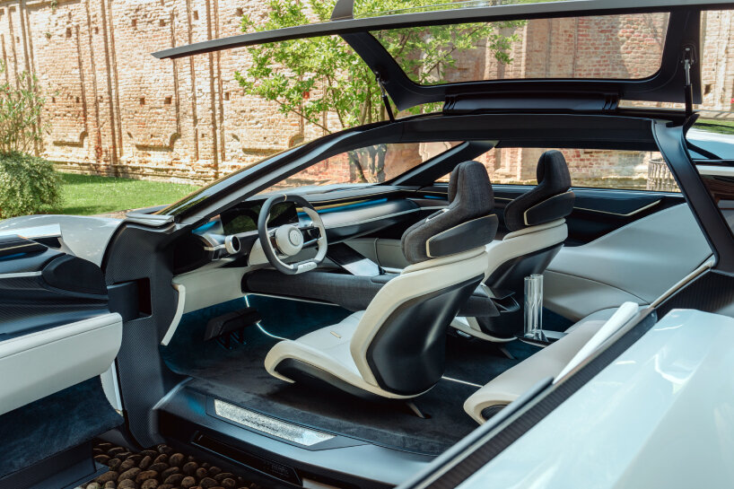 automobili pininfarina unveils electric luxury vehicle 'PURA vision' with panoramic glass roof - 3