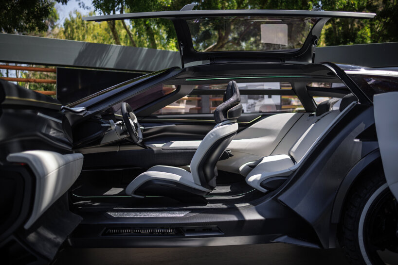 automobili pininfarina unveils electric luxury vehicle 'PURA vision' with panoramic glass roof - 6