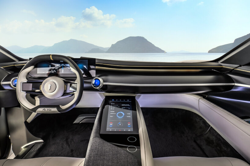 automobili pininfarina unveils electric luxury vehicle 'PURA vision' with panoramic glass roof - 7