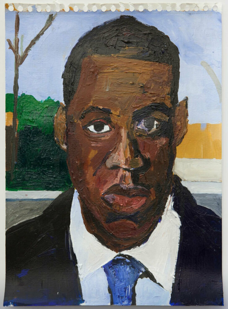 'I Am A Man', Henry Taylor, 2017